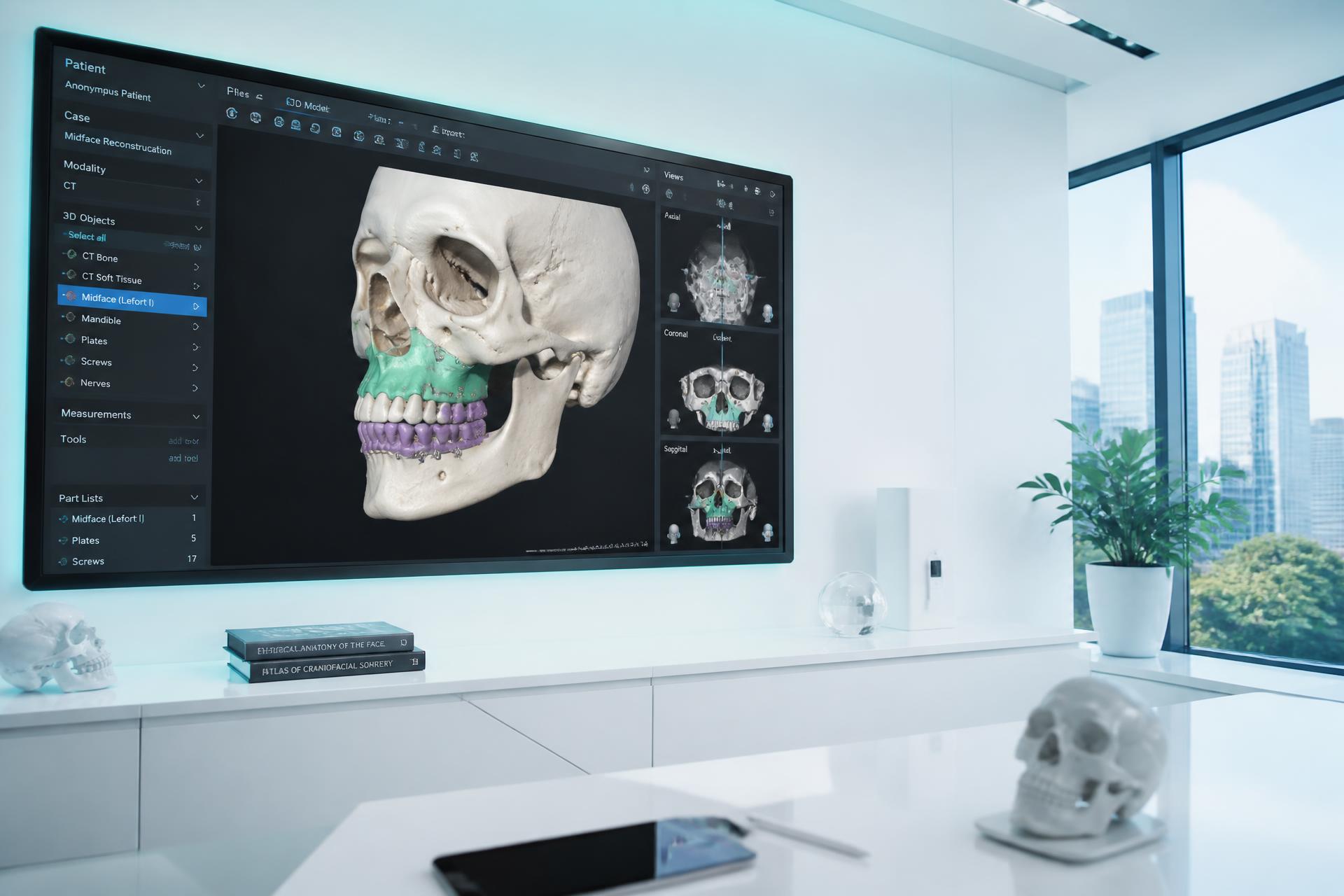 Planeación quirúrgica digital en 3D del complejo maxilofacial